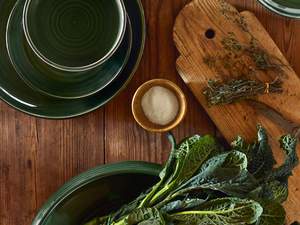 Kähler Colore skål i Ø19 cm. sage green